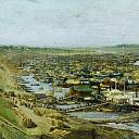 Максимов Василий (1844-1911) - Вид города рыбинска. 1886